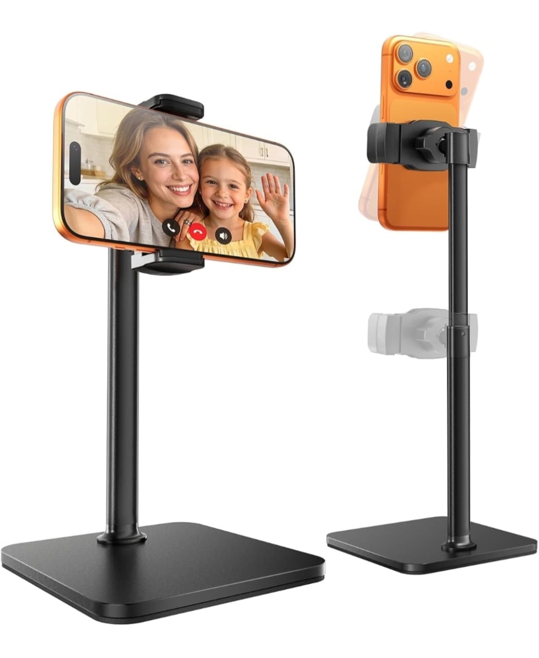 Height Adjustable Desktop Cell Phone Holder Stand