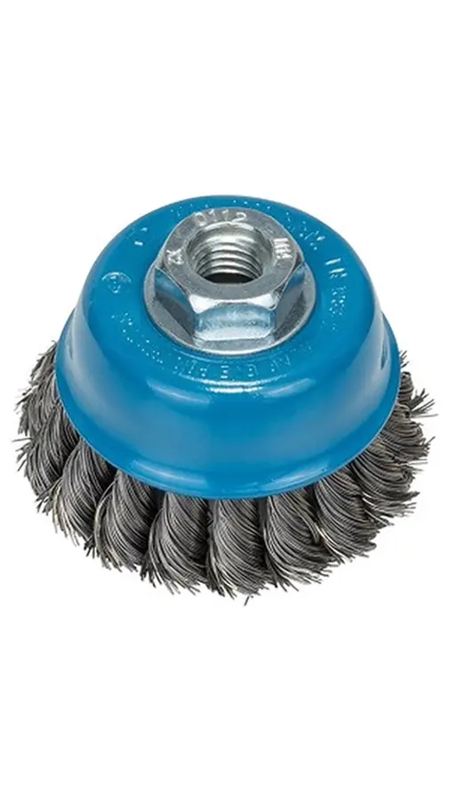 Twist-Knot Wire Cup Brush