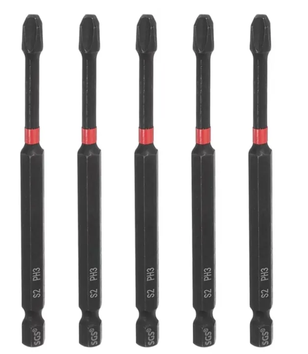 PH3 Long Screwdriver Bits